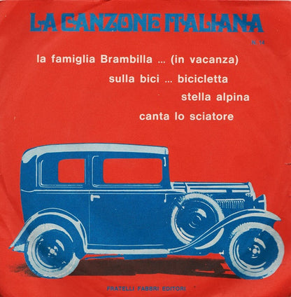 Various – La Canzone Italiana - N° 14 (7", Italy - 1970)
