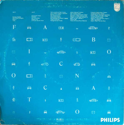 Fabio Concato – Fabio Concato (LP, Album, Italy - 1982)