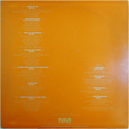 David Bowie – Low (LP, Album, Italy - 1977)