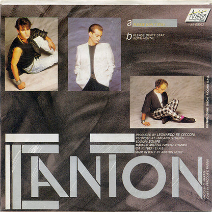 Canton (2) – Please Don't Stay (7", Italy - 1984)