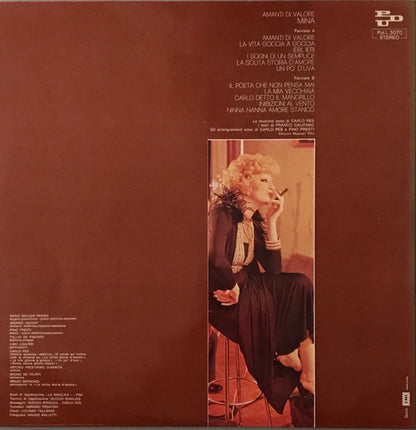 Mina (3) – Amanti Di Valore (LP, Album, Italy - 1973)