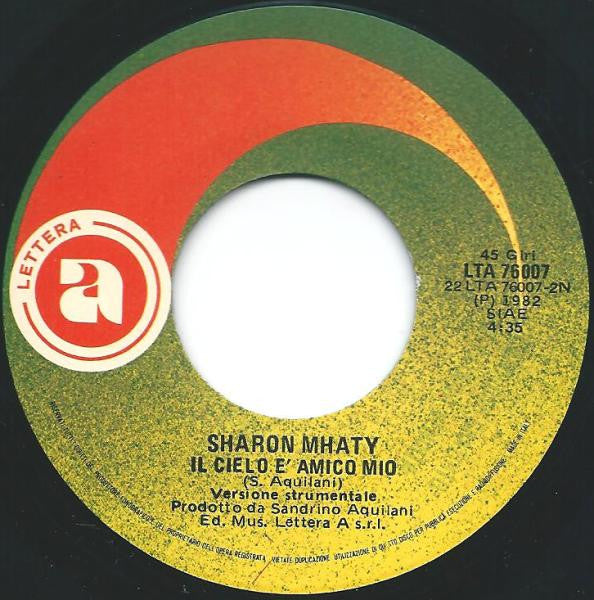 Franco Mechilli – Il Cielo È Amico Mio (7", Italy - 1982)