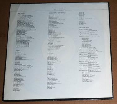 Lou Reed – The Blue Mask (LP, Album, Italy - 1982)