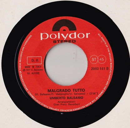 Umberto Balsamo – L'Angelo Azzurro (7", Italy - 1977)