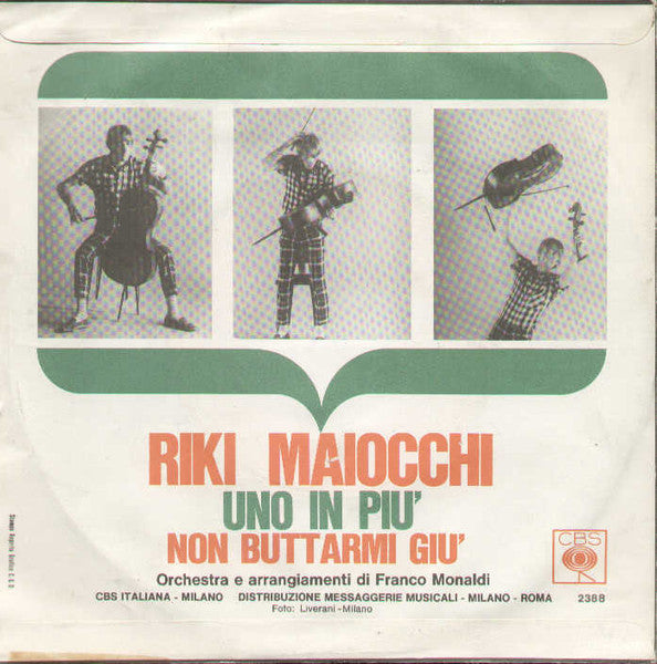 Riky Maiocchi – Uno In Più  (7", Italy - 1966)