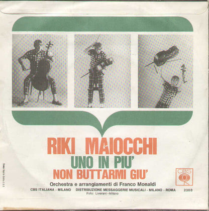 Riky Maiocchi – Uno In Più  (7", Italy - 1966)