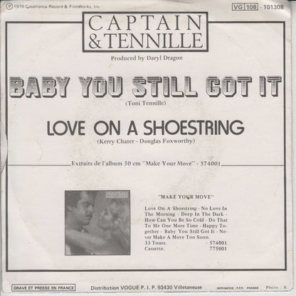 Captain And Tennille – Baby You Still Got It (7", France - 1979)