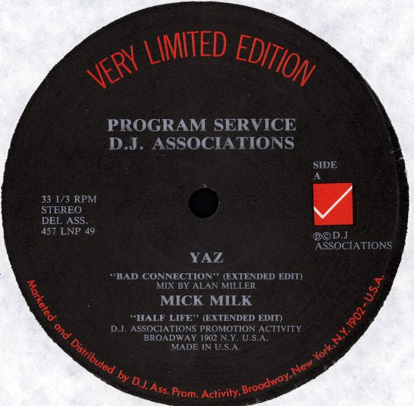 Various – Untitled (12", Limited Edition, US - 1982)