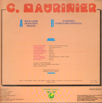 Charles Maurinier – Sensation (LP, France - 1987)
