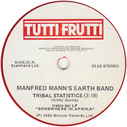 Manfred Mann's Earth Band, Gino D'Eliso – Tribal Statistics / Belfast (Italy - 1983)