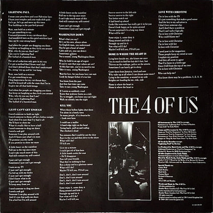 The 4 Of Us – Songs For The Tempted (LP, Album, Europe - 1989)