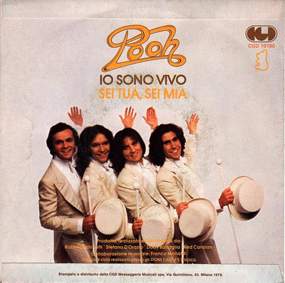 Pooh – Io Sono Vivo (7", Italy - 1979)