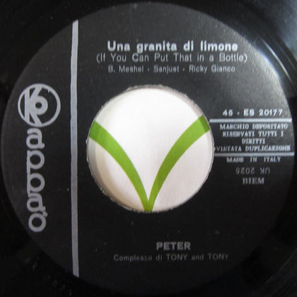 Paul E Peter – Io Vado Via (7", Italy - 1968)