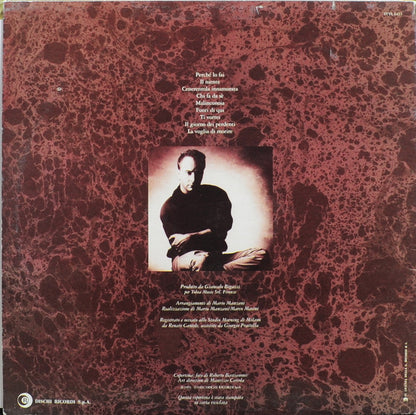 Marco Masini – Malinconoia (LP, Album, Italy - 1991)
