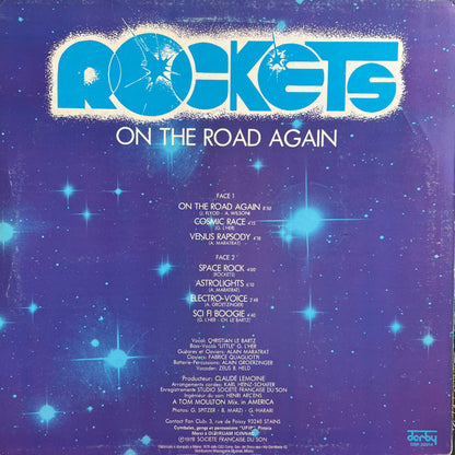 Rockets – On The Road Again (LP, Album, Italy - 1978)