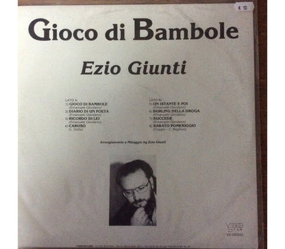 Ezio Giunti – Gioco Di Bambole (LP, Album, Italy)