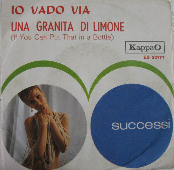 Paul E Peter – Io Vado Via (7", Italy - 1968)