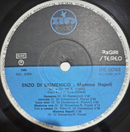 Enzo Di Domenico – Mamma Napoli (LP, Album, Italy - 1980)