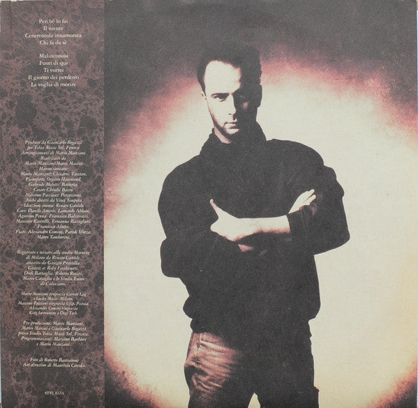 Marco Masini – Malinconoia (LP, Album, Italy - 1991)