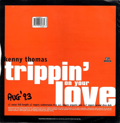 Kenny Thomas – Trippin' On Your Love (12", UK - 1993)
