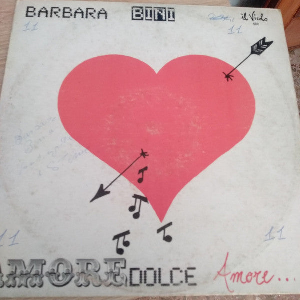 Barbara Bini – Amore Dolce Amore... (LP, Italy)