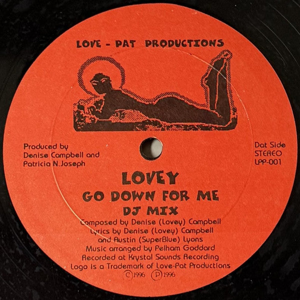 Denise 'Lovie' Moore – Go Down For Me (12", US - 1996)