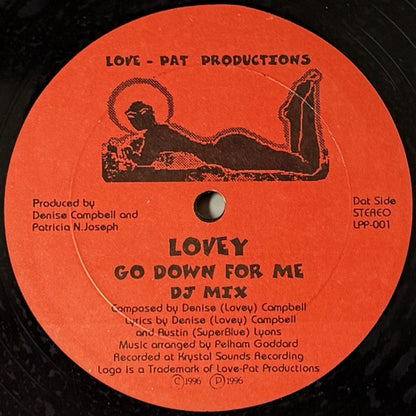 Denise 'Lovie' Moore – Go Down For Me (12", US - 1996)