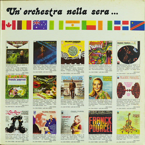 Franck Pourcel et Son Grand Orchestre – Un'Orchestra Nella Sera N. 27 (LP, Album, Italy - 1976)