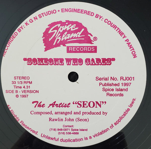 Seon (3) – Someone Who Cares (12", US - 1997)