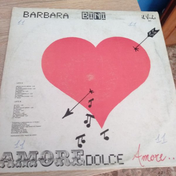 Barbara Bini – Amore Dolce Amore... (LP, Italy)