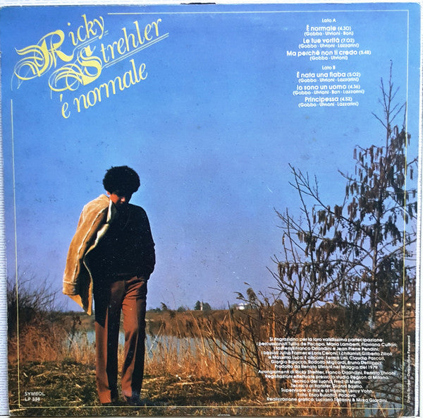 Ricky Strehler – E' Normale (LP, Album, Italy - 1979)