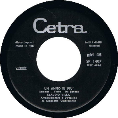 Claudio Villa – Il Tuo Mondo (Nono, Moj Dobri Nono) (7", Italy - 1969)