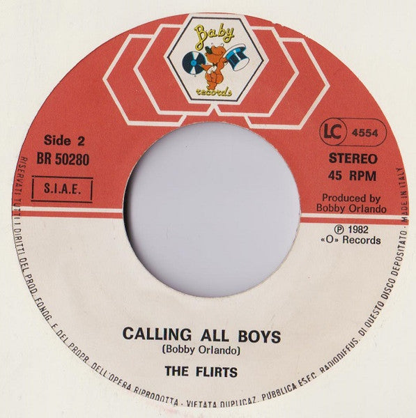The Flirts – Passion (7", Italy - 1982)