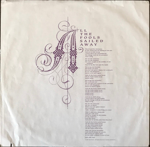 Dio (2) – Dream Evil (LP, Album, US - 1987)
