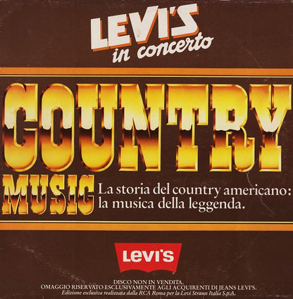 Various – Levi's In Concerto (Country Music) (LP, Compilation, Italy - 1982)