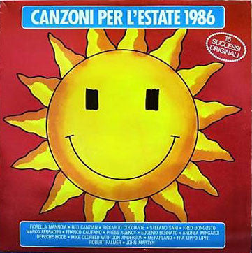 Various – Canzoni Per L'Estate 1986 (LP, Compilation, Italy - 1986)