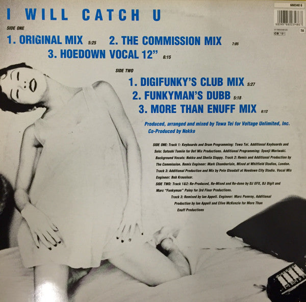 Nokko – I Will Catch U (12", Europe - 1994)