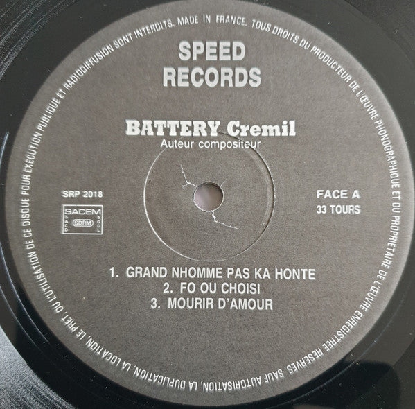 Battery Crémil – Len Mou Raid (LP, France - 1988)