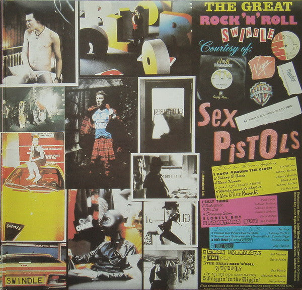 Sex Pistols – The Great Rock 'N' Roll Swindle (LP, Album, Italy - 1979)