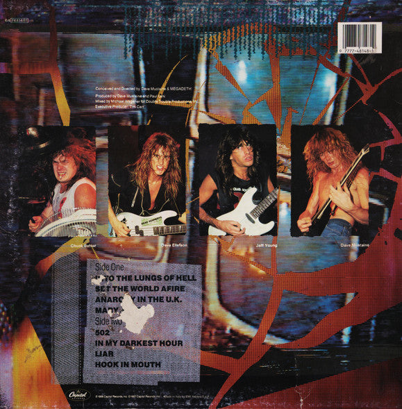 Megadeth – So Far, So Good... So What! (LP, Album, Italy - 1988)