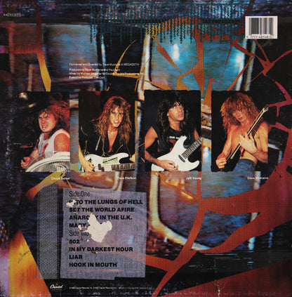 Megadeth – So Far, So Good... So What! (LP, Album, Italy - 1988)