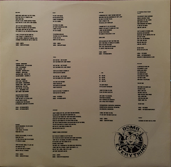 Bomb Everything – Guess What (LP, Album, UK - 1990)