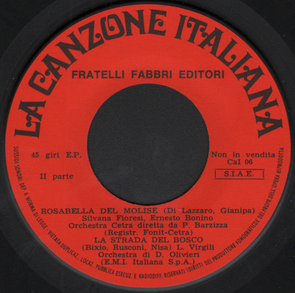 Various – La Canzone Italiana - N° 6 (7", Italy - 1970)