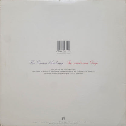The Dream Academy – Remembrance Days (LP, Album, US - 1987)