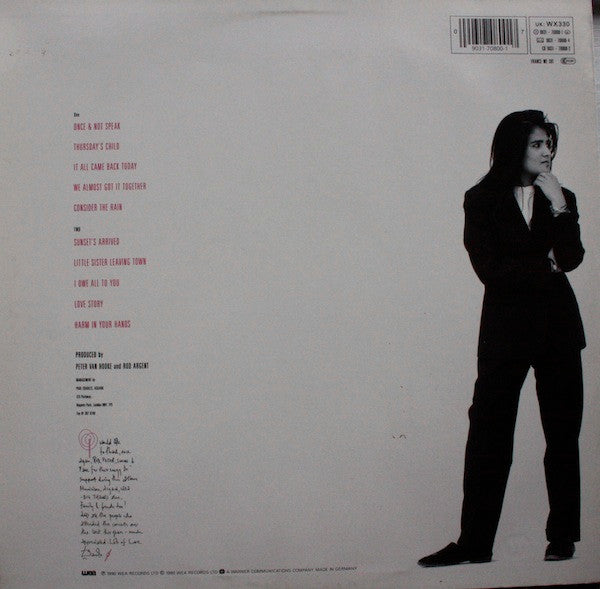 Tanita Tikaram – The Sweet Keeper (LP, Album, Europe - 1990)