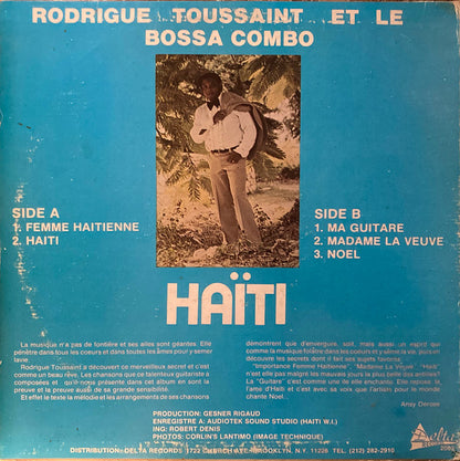 Rodrigue Toussaint, Bossa Combo – Haïti (LP, US)