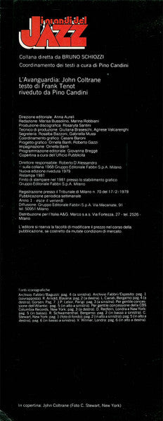 John Coltrane – John Coltrane (LP, Repress, Compilation, Italy - 1981)