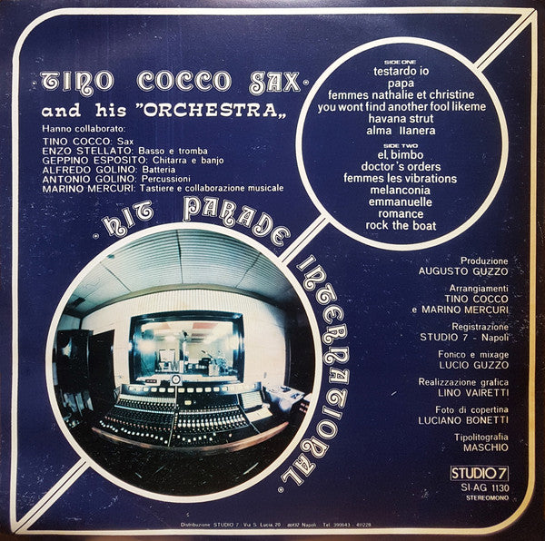 Tino Cocco – Hit Parade International (LP, Italy - 1973)