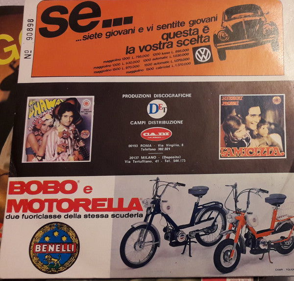 Herbert Pagani – Ahi, Le Haway (7", Italy - 1969)