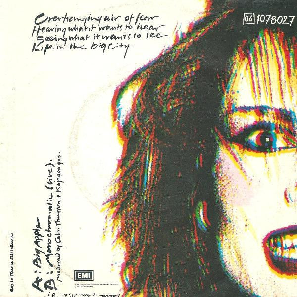 Kajagoogoo – Big Apple (7", Italy - 1983)